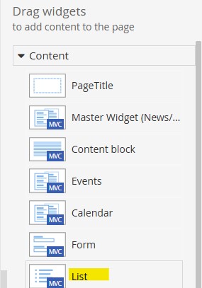 page-content-list-widget-drag-and-drop