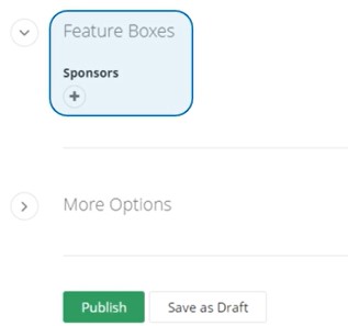 featured box groups sponsors
