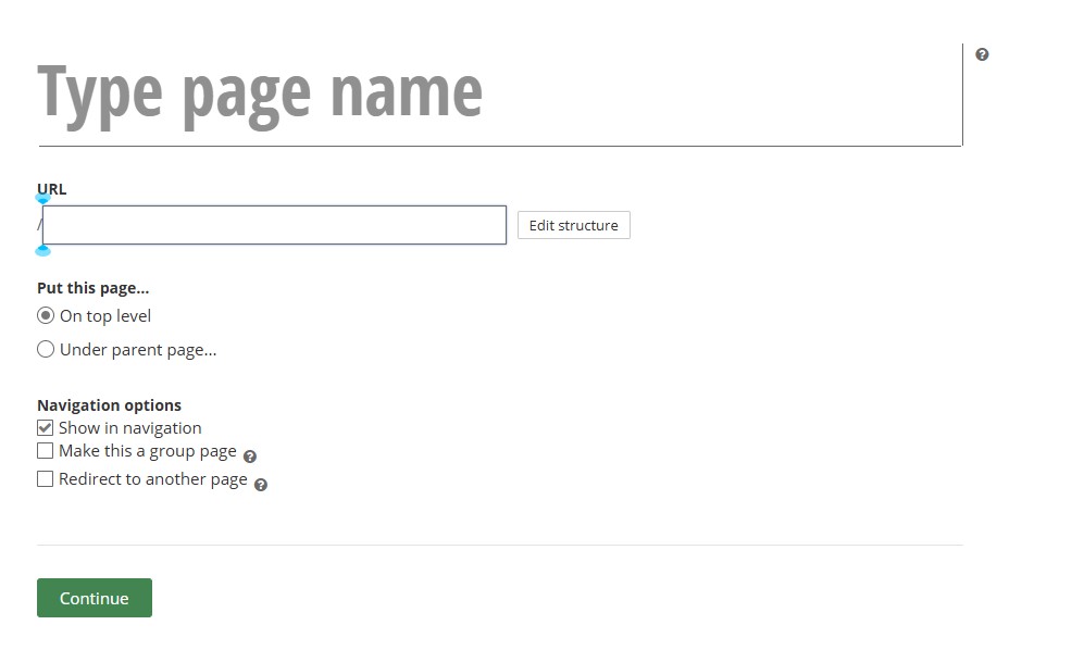 vanity-url-creation