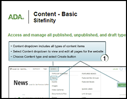 Content Job Aid