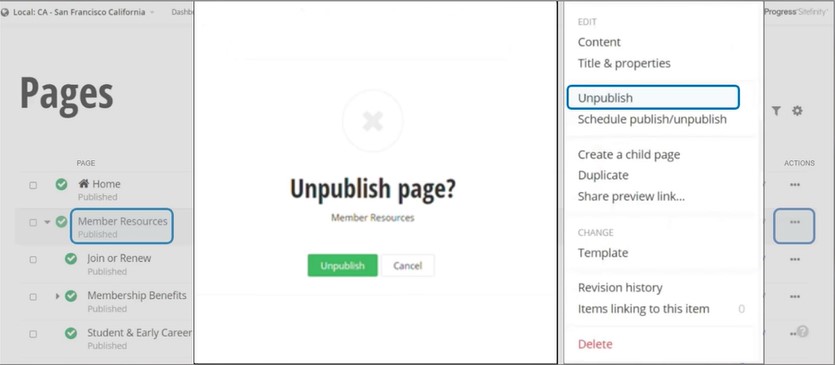 pages-unpublish