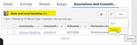 Remove contact from all list permissions select delete for each list