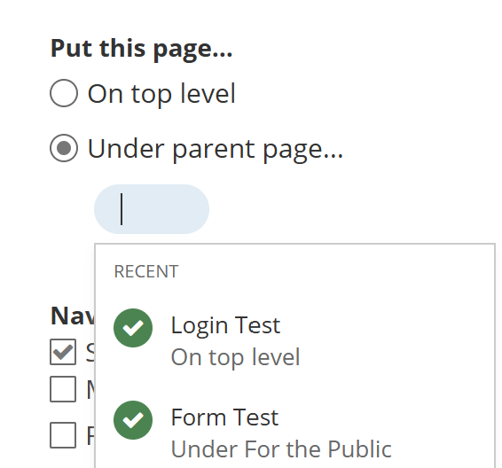 parent-page-child-page